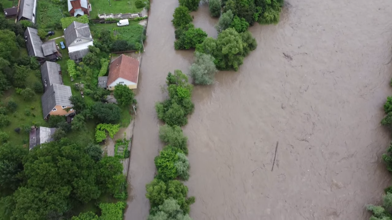 Наводнение на Закарпатье