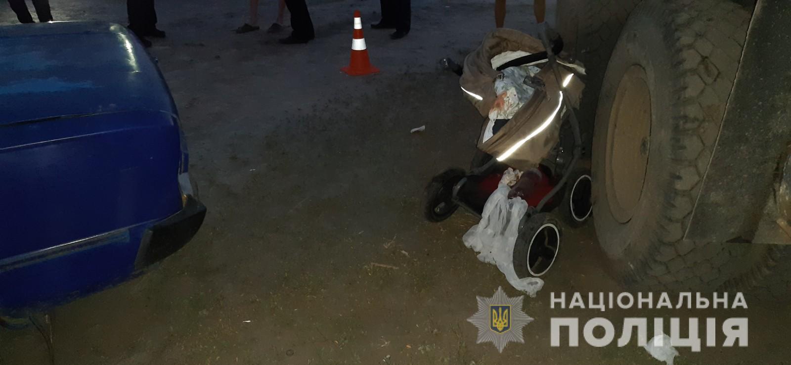 У Харкові в результаті ДТП загинуло немовля. Фото - сайт Нацполіціі в Харківській області