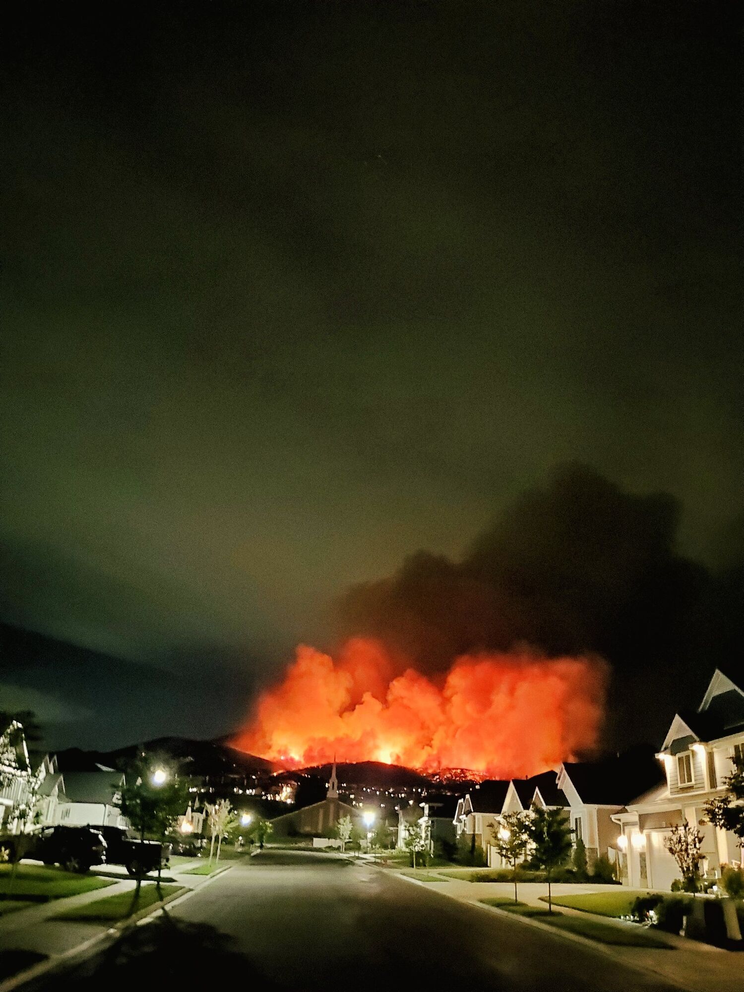Пожежа в штаті Юта, США