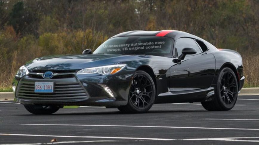 Dodge Viper + Toyota Camry