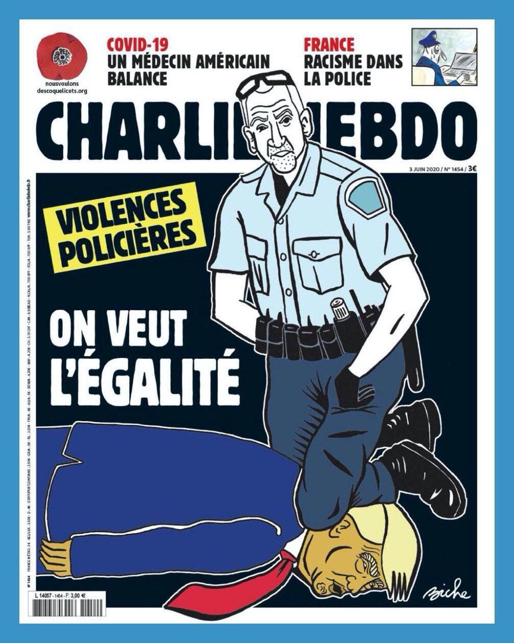Трампа поместили на обложку скандального журнала Charlie Hebdo