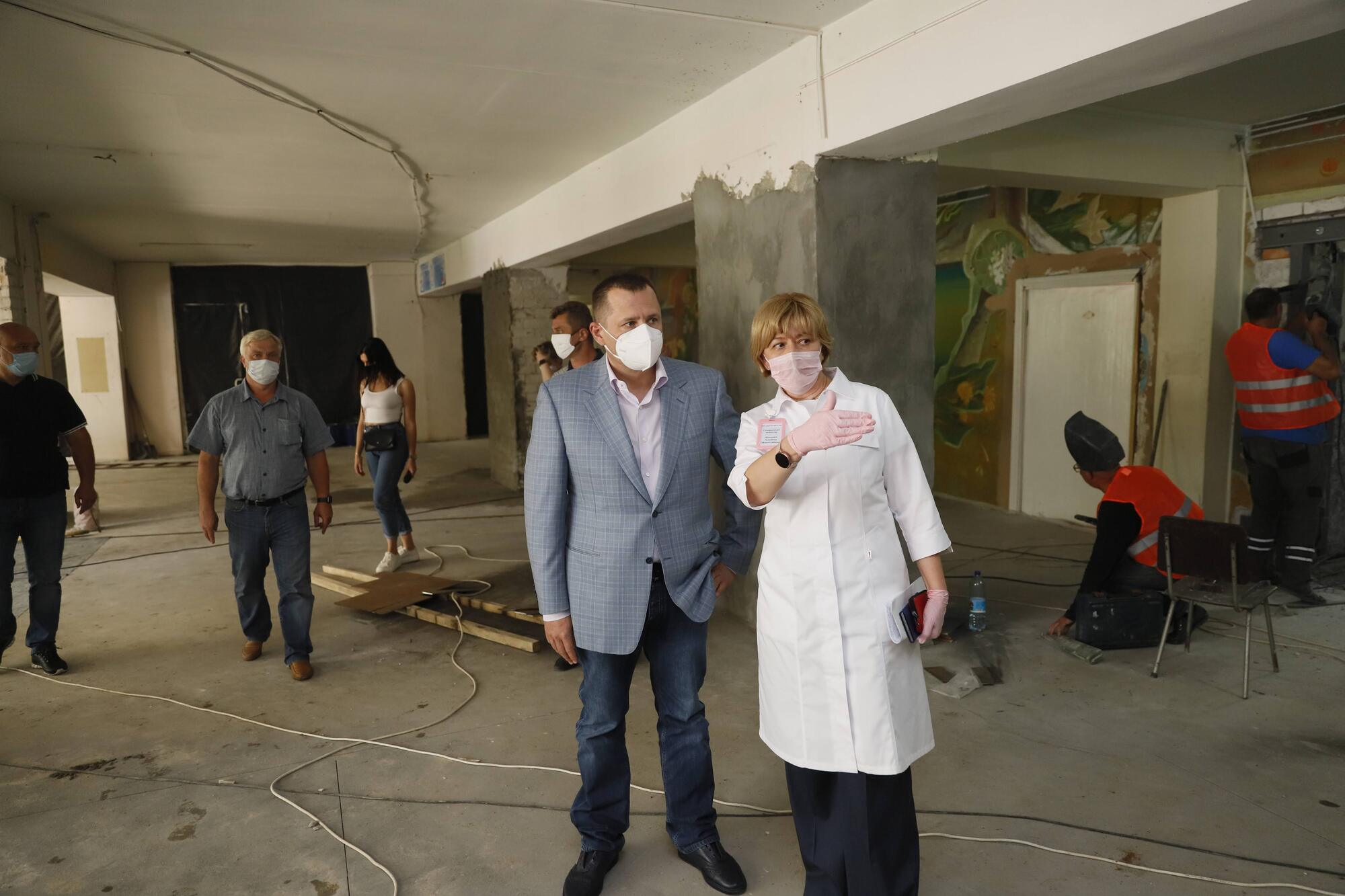 Філатов: під час ремонту медцентру в Новокодацькому районі зосередяться на доступності