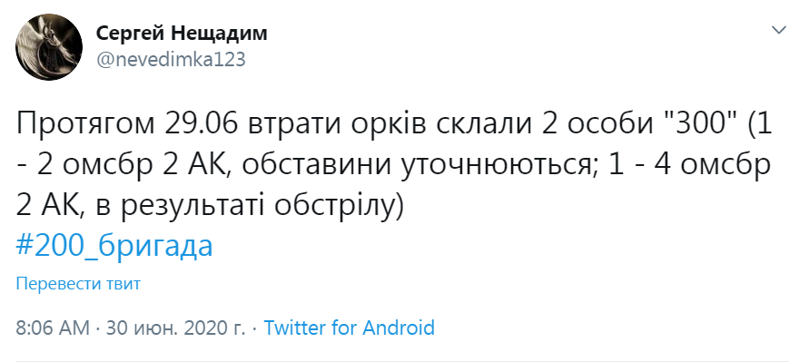 Втрати терористів