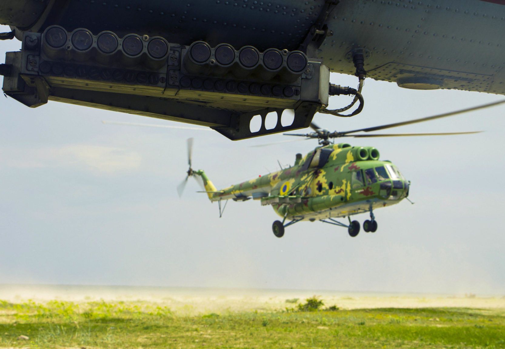 В Николаевской области прошли масштабные учения морской авиации ВСУ