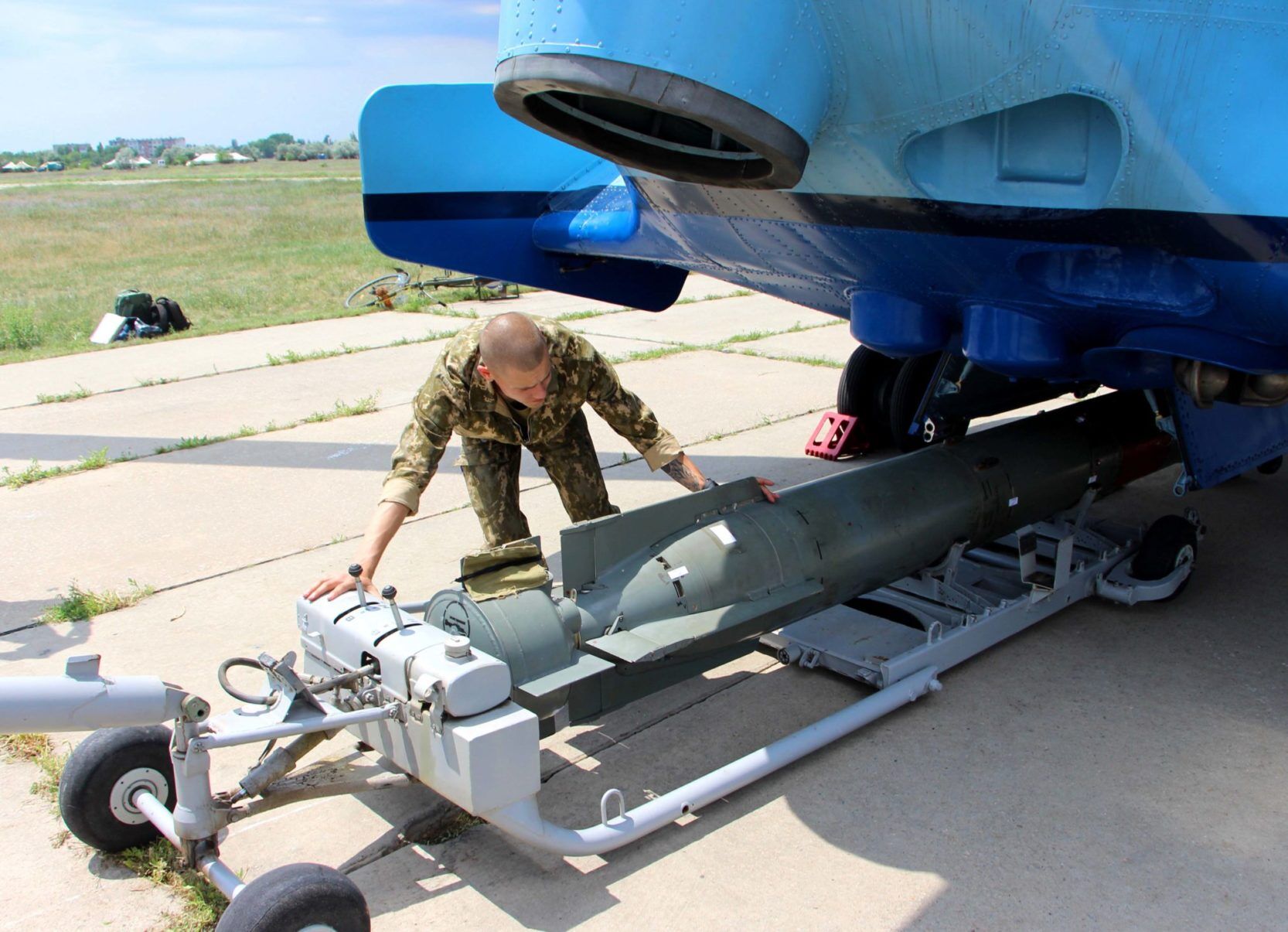 В Николаевской области прошли масштабные учения морской авиации ВСУ