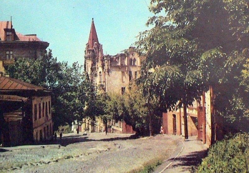 Андріївський узвіз у Києві у 1960-х роках