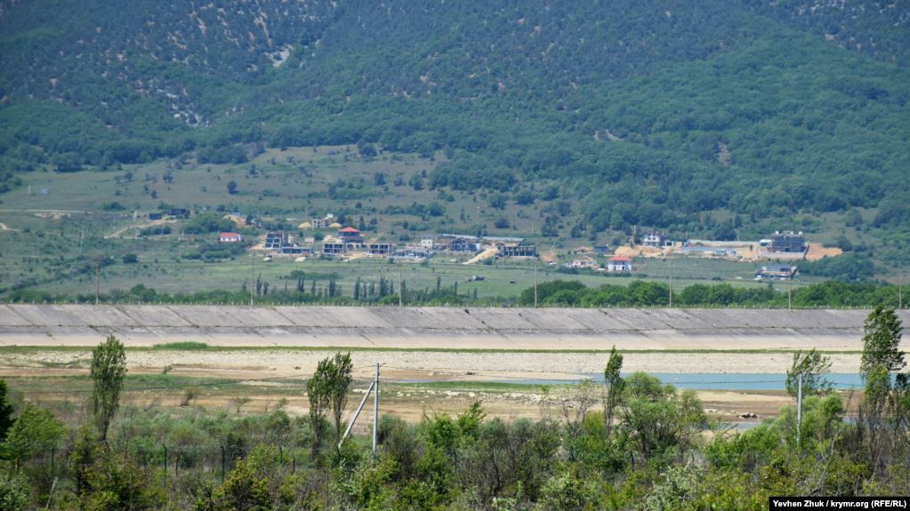 Обміління Чорноріченського водосховища