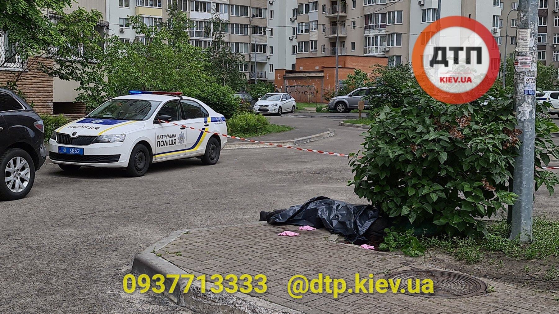 В Киеве парень разбился, упав с 21 этажа