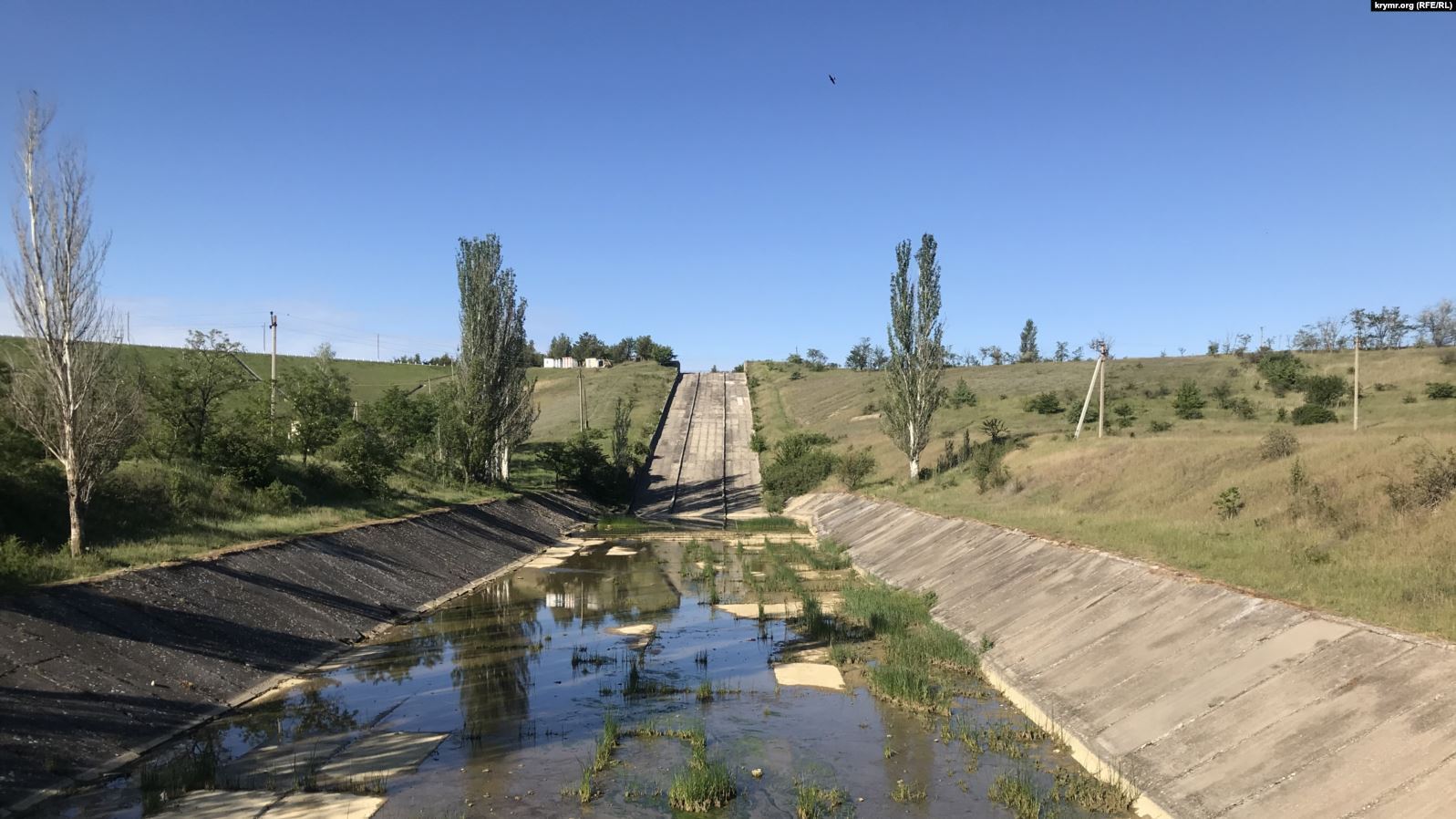 Крым накрыла сильнейшая за 150 лет засуха: сброс воды с Белогорского водохранилища остановлен