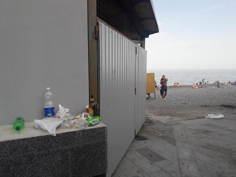 Пляж в Ялті