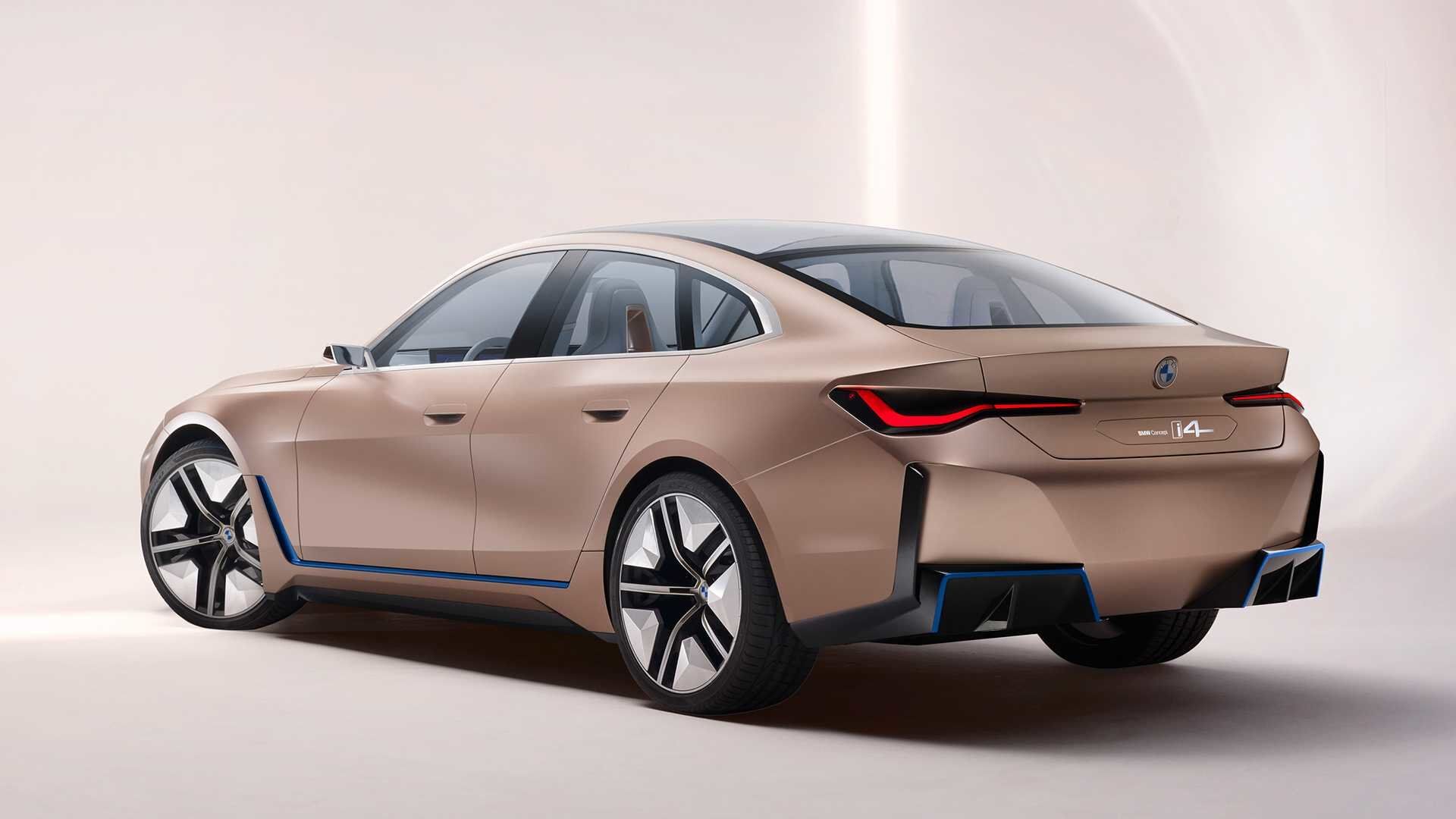 Концепт электромобиля BMW i4