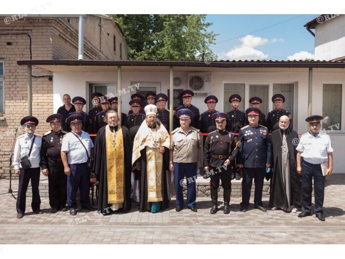 Съезд "казаков" в Мелитополе