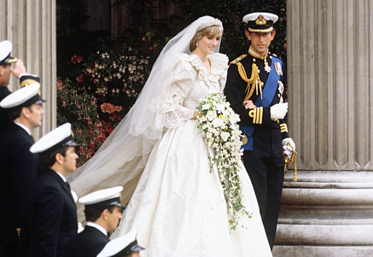 Свадьба принцессы Дианы и принца Чарльза (источник – express.co.uk)