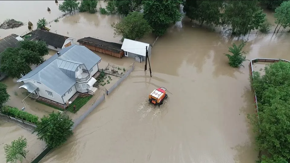 Наводнение в Украине