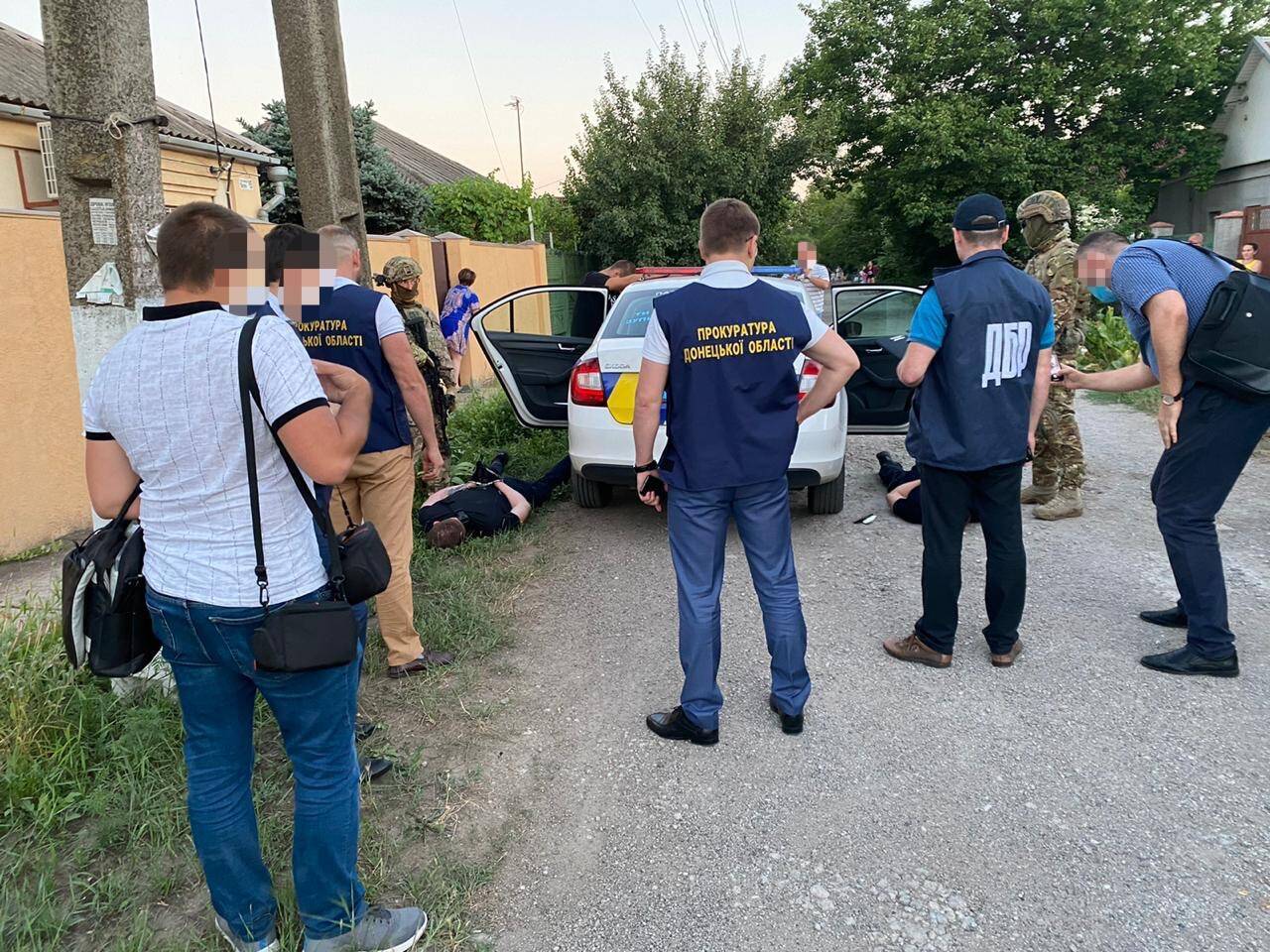 Затримання поліцейських на Донеччині