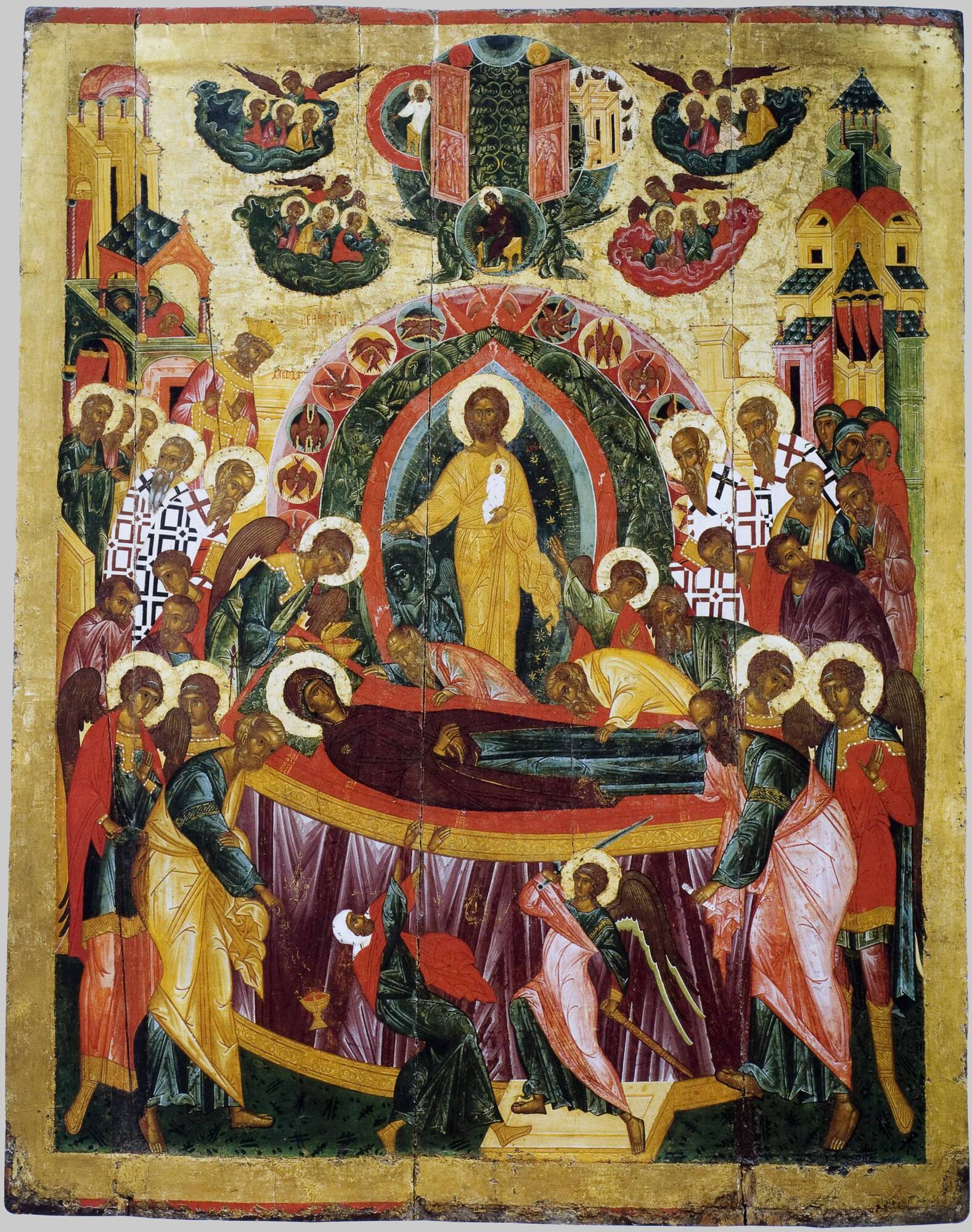 Успіння Пресвятої Богородиці, ікона, XVI століття