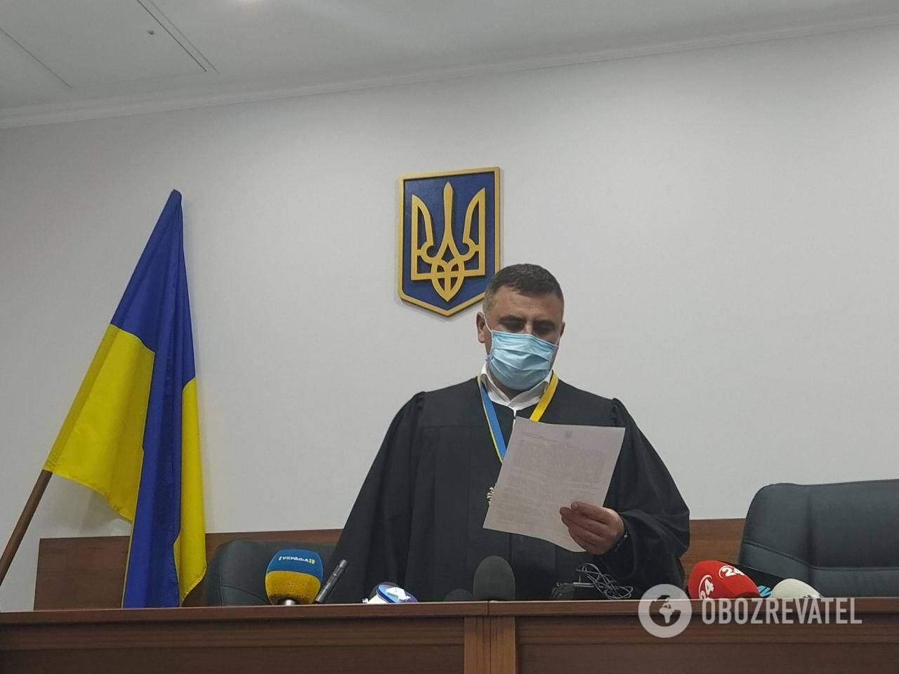 Суд арестовал подозреваемого в совершении ДТП в Киеве с четырьмя погибшими Желепу. Судья