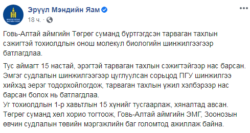 Бубонна чума в Монголії вбила 15-річного підлітка: "згорів" за 3 дні