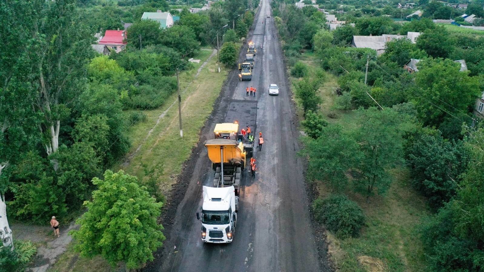 На Донбасі в рамках "Великого будівництва" відремонтують трасу Н-32