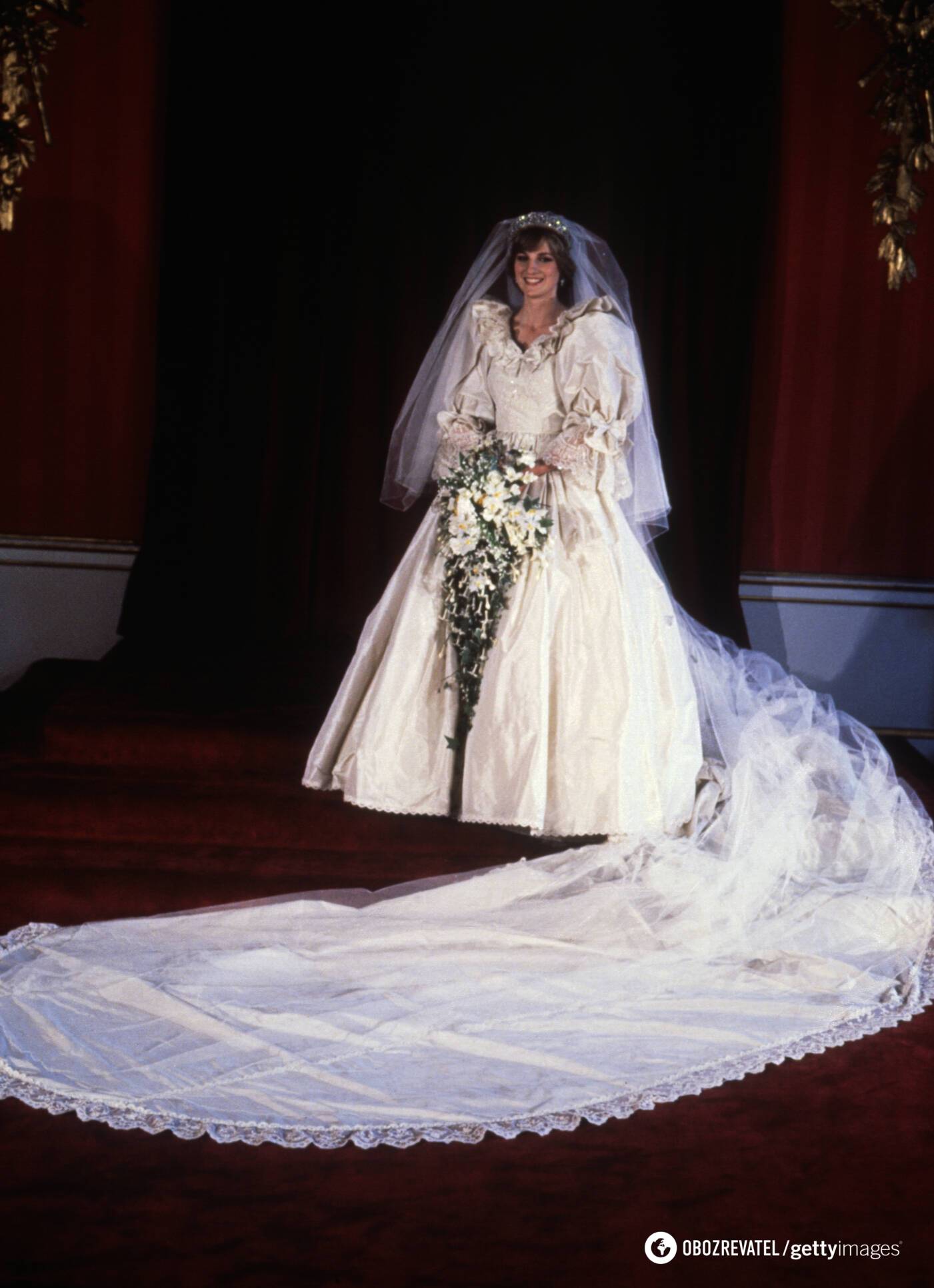 Свадебное платье принцессы Дианы