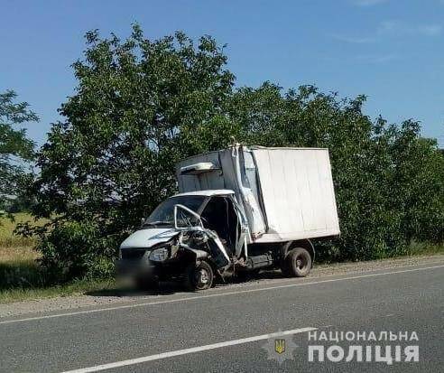 Водитель и пассажирка "ГАЗели" пострадали