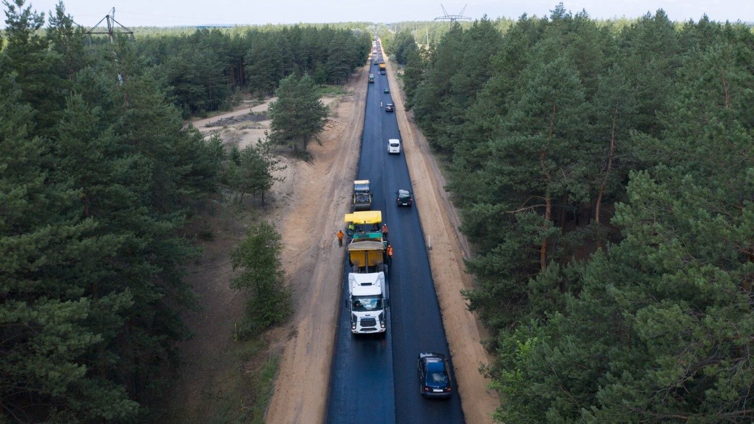 Ремонт дороги Станица Луганская – Северодонецк завершат уже в июле
