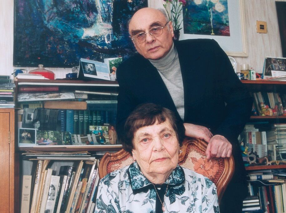 Борис Дубровін разом з дружиною