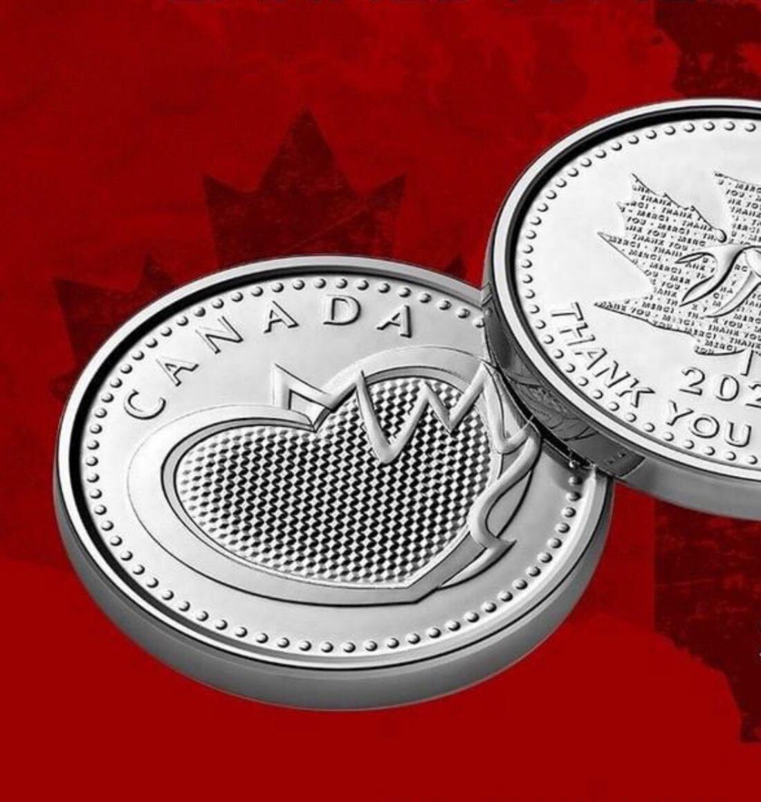 Канадська монета на честь медиків