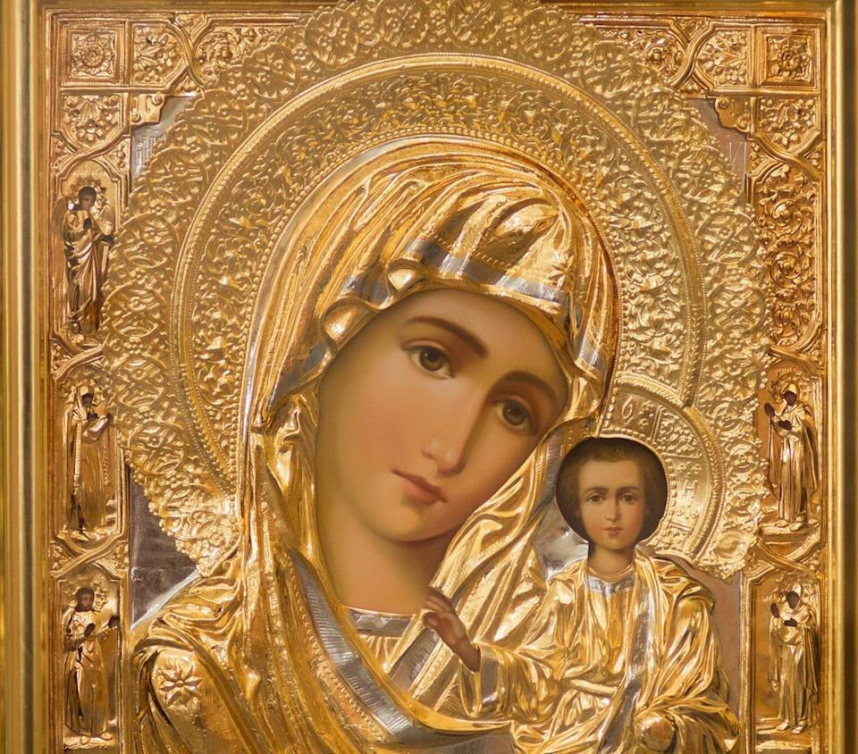 Казанская икона Божией Матери была обретена в 1579 году
