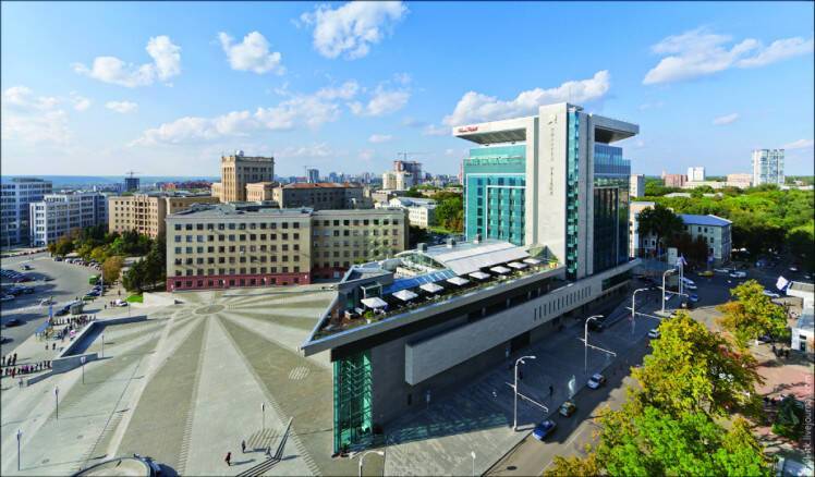 Kharkiv Palace Hotel 5 * как новая архитектурная достопримечательность (фото: DEPO.Харкив)