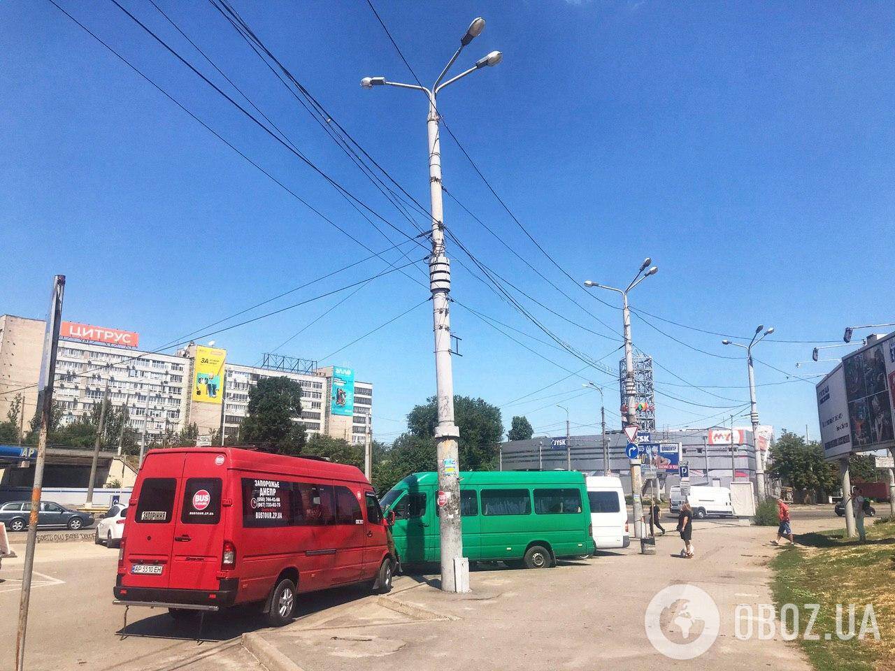 В Днепре нелегальных перевозчиков можно увидеть в разных частях города