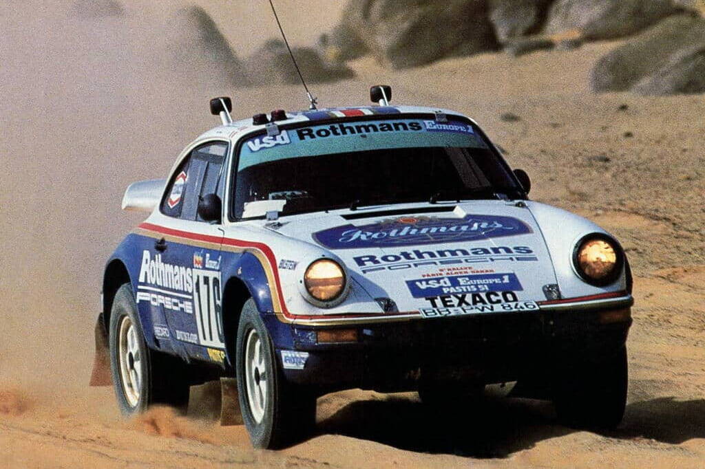 В 1984 году Porsche 911 одержал победу в ралли-марафоне Париж-Дакар. Фото:
