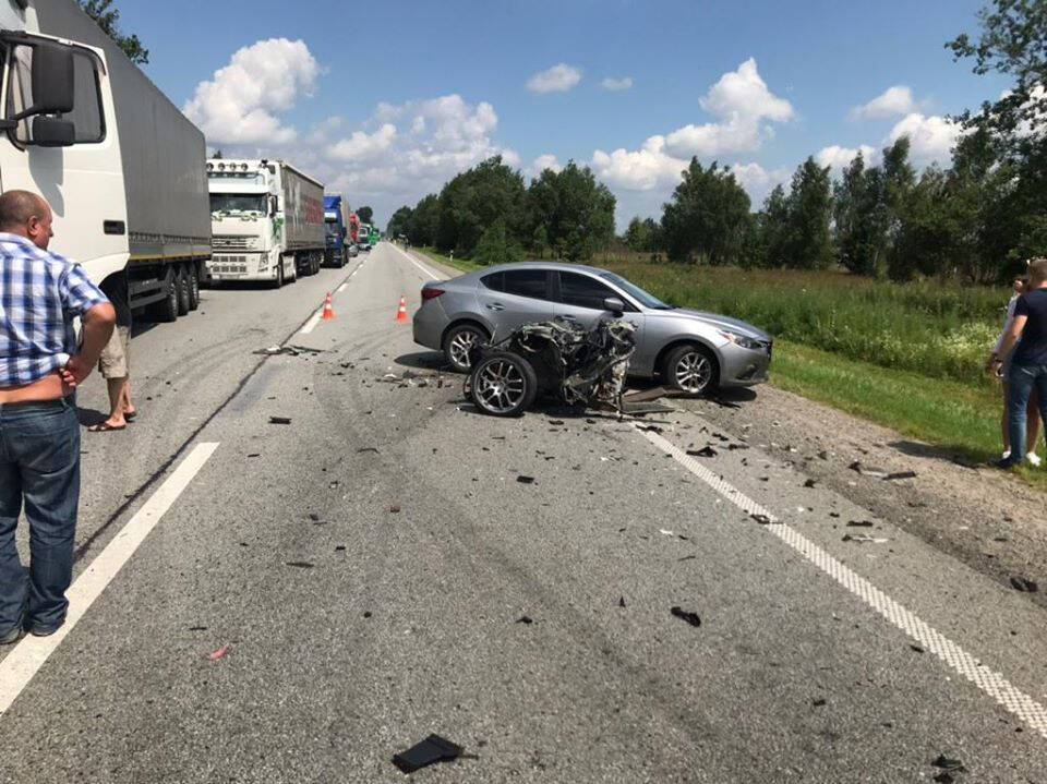 Авария произошла 21 июля на автодороге "Киев – Чоп"