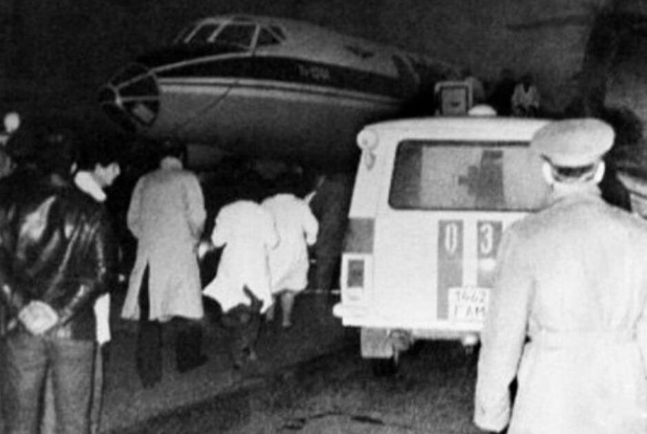 Захват самолета Ту-134 в 1983 году