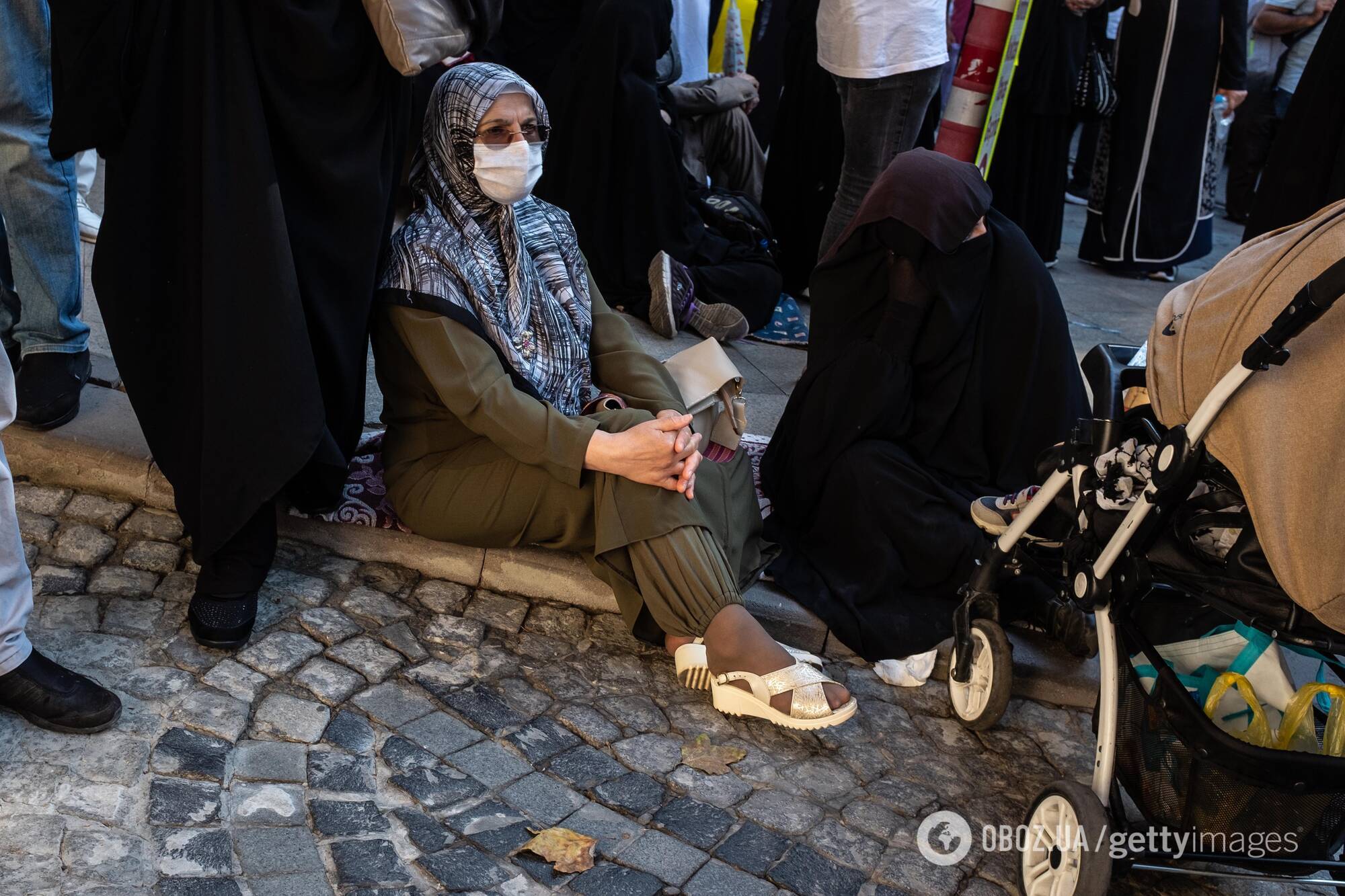 Подготовка к первой за десятилетия молитве в Айя-Софье