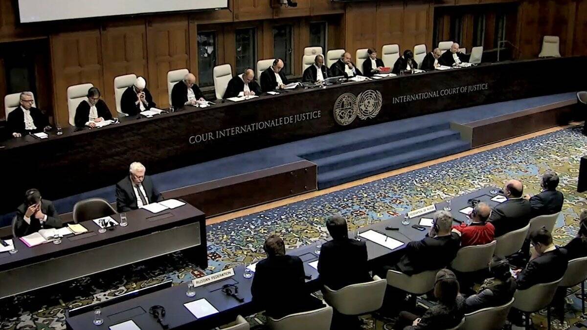 Заседание суда ООН относительно действий Кремля в Крыму и на Донбассе