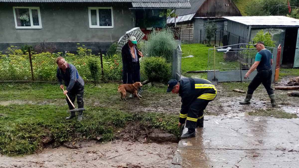 Потопы на Закарпатье. Фото - сайт ГСЧС