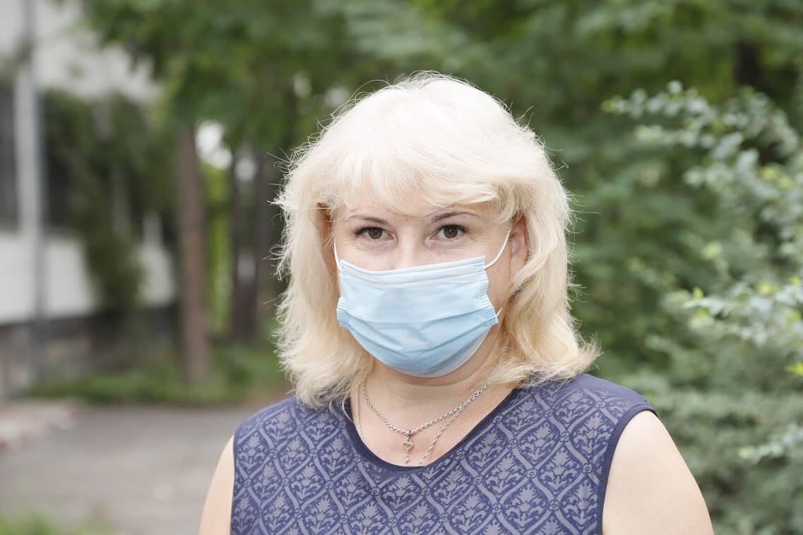 Начальниця Лівобережного управління соціального захисту населення ДМР Світлана Котищук