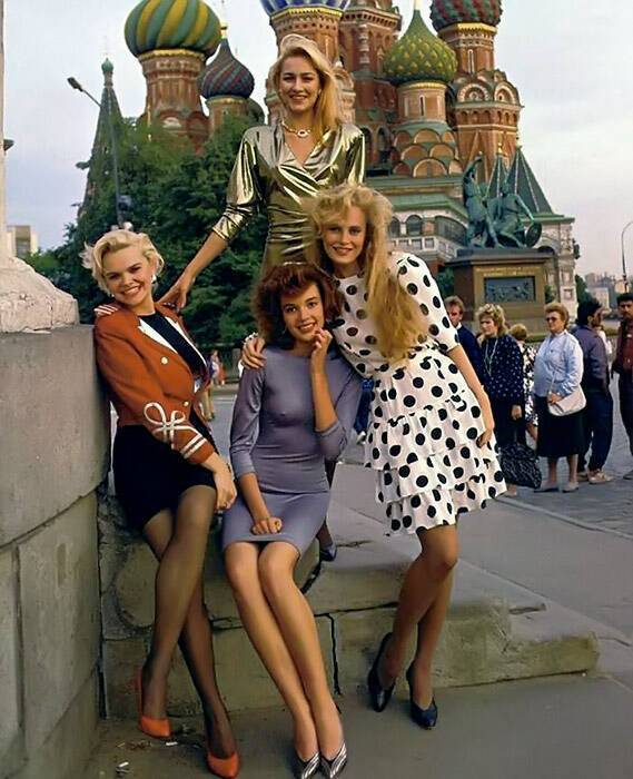 Мода СССР 80-х