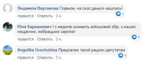 Реакція українців на умови в госпіталі