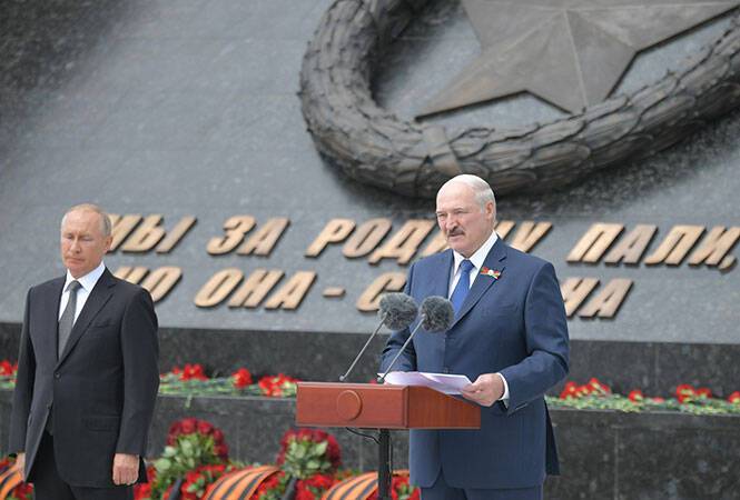 Лукашенко зустрічався з Путіним 30 червня. Фото - сайт президента Білорусі