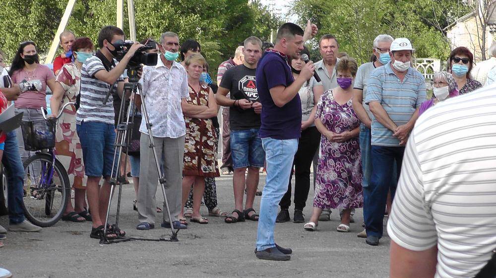 На Дніпропетровщині люди протестували проти видобутку ядерної сировини