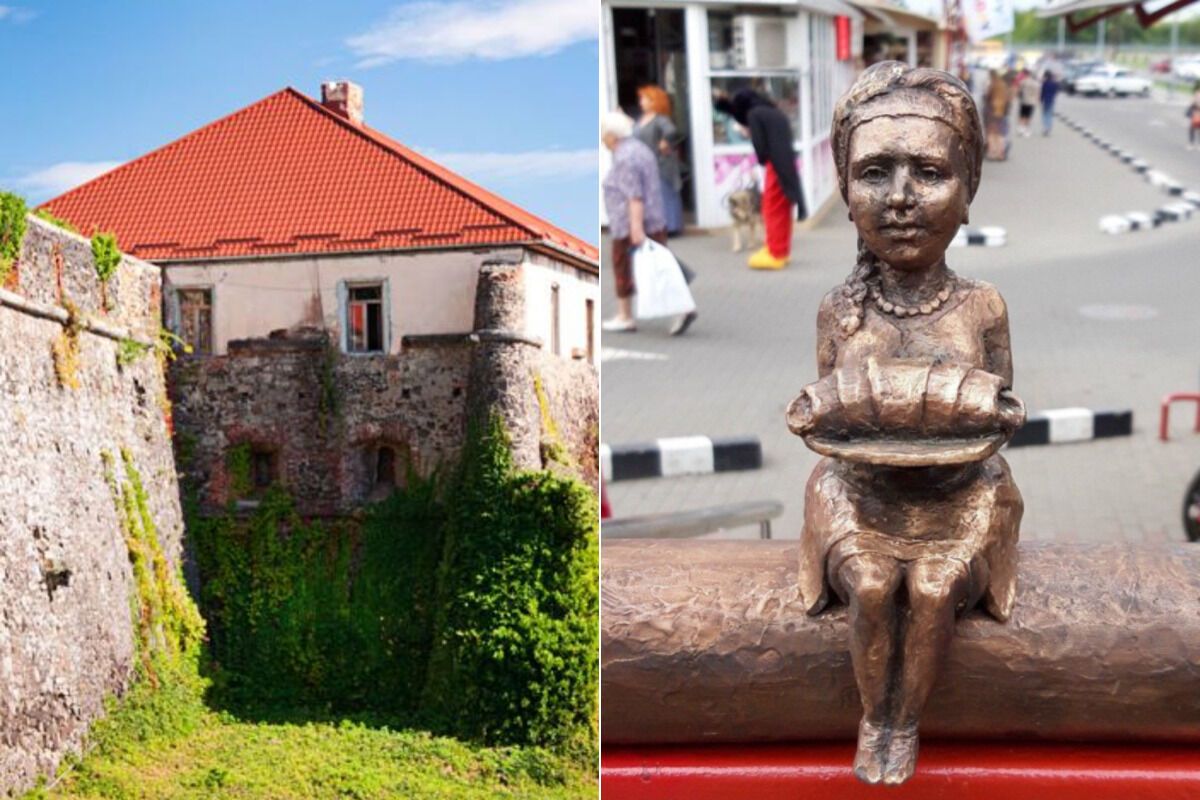 Ужгородский замок и фишка города – маленькие статуи