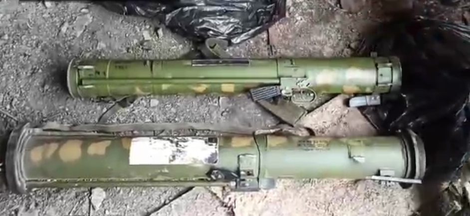 Оружие, которое якобы нашли террористы "Л/ДНР"