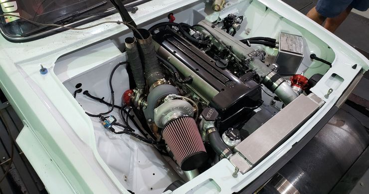 Мотор ВАЗ-2105 от Toyota выдает более 500 л.с.