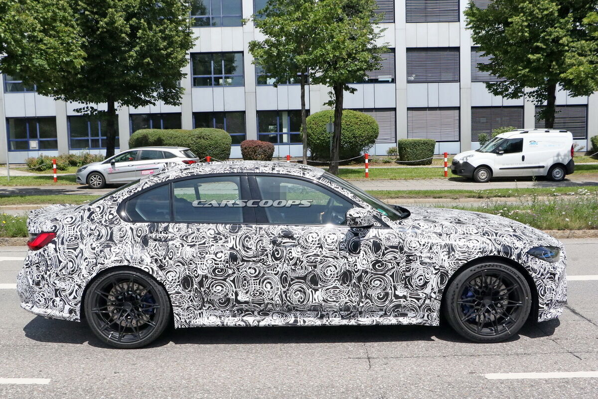 На Нюрбургринзі помічено новий BMW M3. Фото: