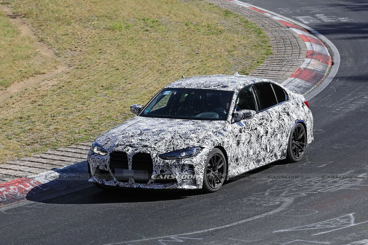 На Нюрбургринзі помічено новий BMW M3. Фото: