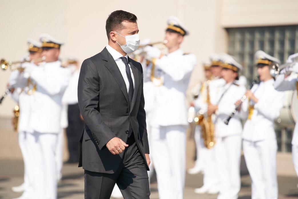Президент Владимир Зеленский поздравил моряков с Днем ВМС