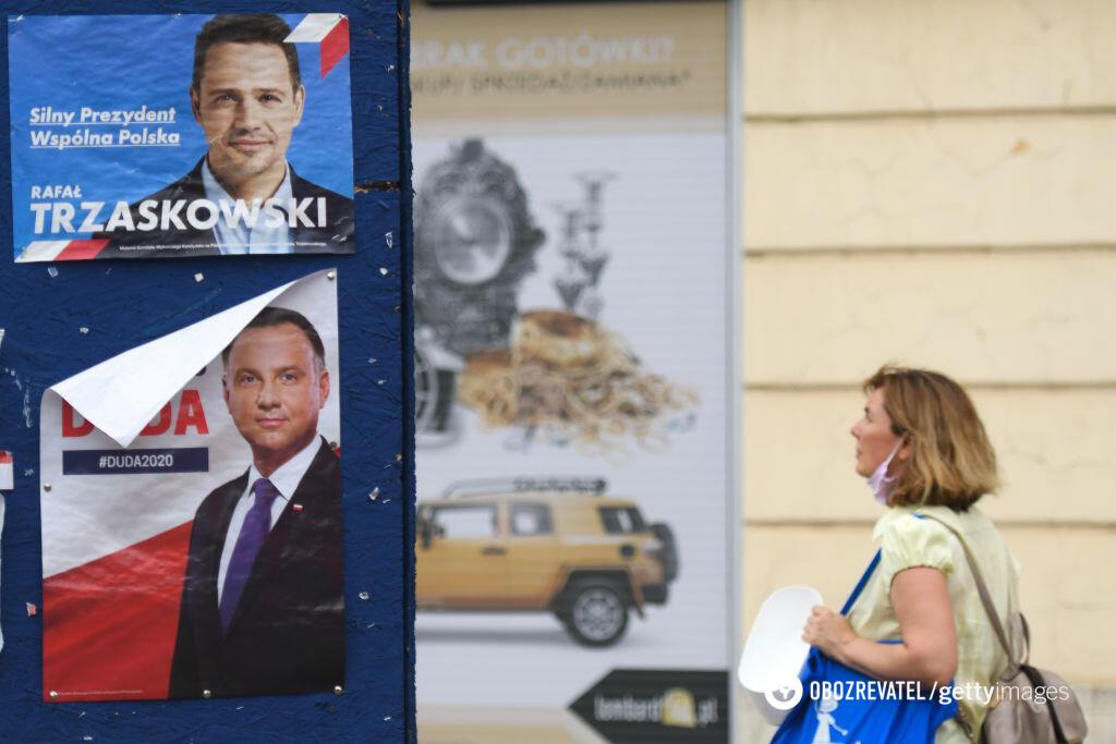 Президентом Польши может стать Рафал Тшасковский. Getty Images