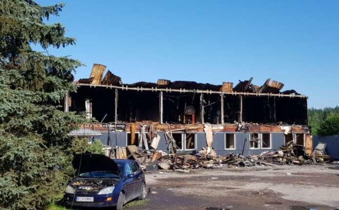 В Польше сожгли хостел, где жили украинцы
